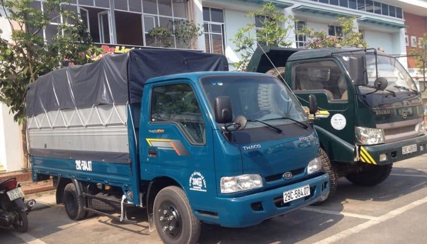 Cho thuê xe tải chở hàng quận Long Biên – Dịch vụ chuyên nghiệp, giá cả phải chăng